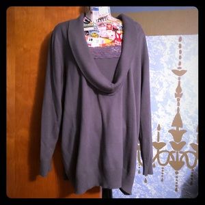 🎈Denim 24/7 Cowl Neck Sweater🎈